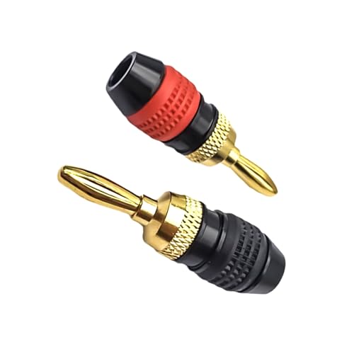 Einfach Zu Bedienender 4 Mm Bananenstopfen Mit 6 Für Eine Stabile Verbindung Und Reduzierte Signaleverlust Einfach Zu Bedienender 4 Mm Bananenstopfen Mit 6 Für Eine Stabile Verbindung Und Reduzierte Signaleverlust von Rudiaoa