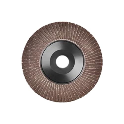 Fächerscheiben für Schleifmaschine, Körnung 60/80/120/240/320, gute Haltbarkeit zum Schleifen, Rostentfernung, 100 mm von Rudiaoa