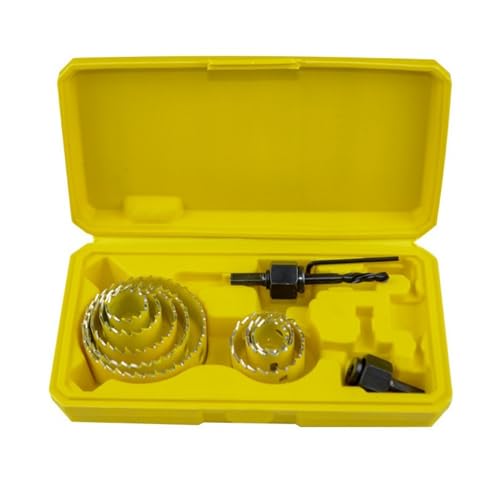 Holzarbeiter Hausreparatur 19-64 Mm Multi Size Loch Loch Loch Säge Für Weichholz Und Kunststoff Effiziente Bohrwerkzeugkits von Rudiaoa