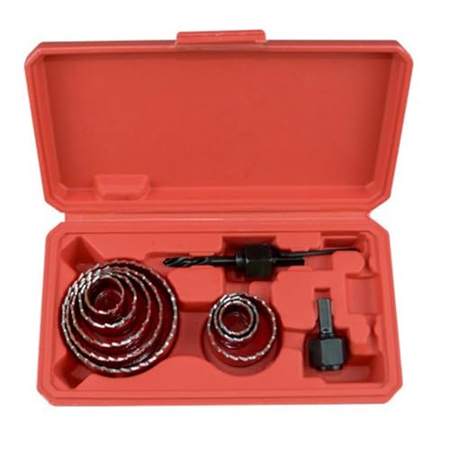 Holzarbeiter Hausreparatur 19-64 Mm Multi Size Loch Loch Loch Säge Für Weichholz Und Kunststoff Effiziente Bohrwerkzeugkits von Rudiaoa