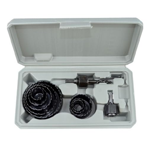 Holzarbeiter Hausreparatur 19-64 Mm Multi Size Loch Loch Loch Säge Für Weichholz Und Kunststoff Effiziente Bohrwerkzeugkits von Rudiaoa