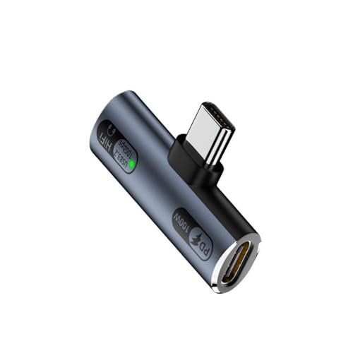 Rudiaoa 2 In 1 USB C Zu Kopfhörern Und Ladeadapter Für Telefon 15 S22 Und Weitere Geräte Schnell PD100W von Rudiaoa