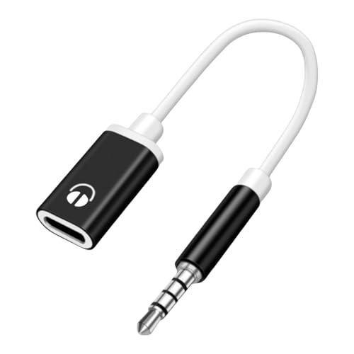 Rudiaoa 3,5-mm-Stecker auf Typ-C-Buchse, Kopfhörer-Adapter, USB-C-3,5-mm-Soundkabel-Konverter für Phone 15 15 von Rudiaoa
