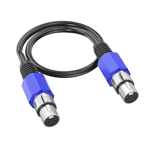 Rudiaoa 30 Cm-10m Hohe Leistungen 3Pin Frauen Bis Weiblicher Kabel Doppelende 3Pin Frauenanschlüsse Mikrofonkabeldraht von Rudiaoa