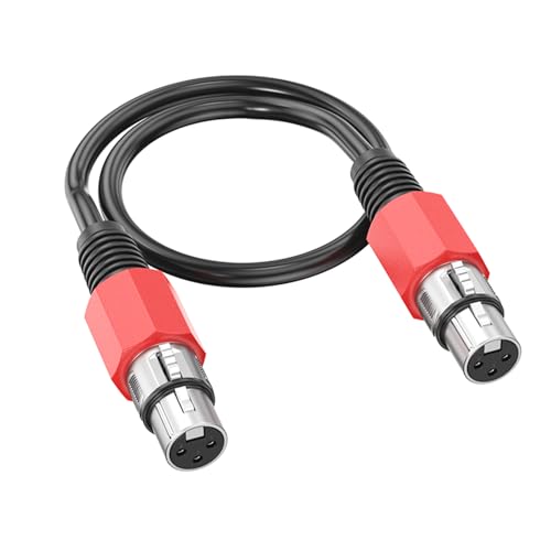 Rudiaoa 30 Cm-10m Hohe Leistungen 3Pin Frauen Bis Weiblicher Kabel Doppelende 3Pin Frauenanschlüsse Mikrofonkabeldraht von Rudiaoa