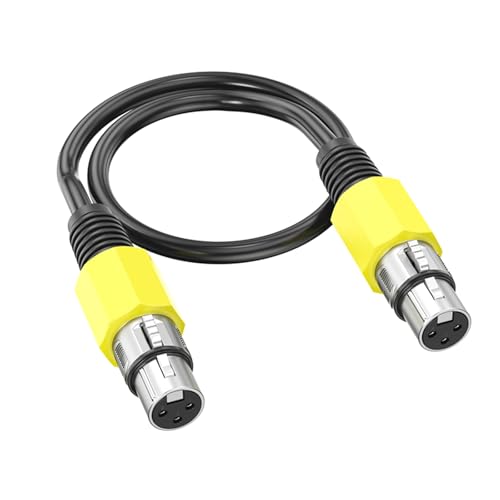 Rudiaoa 30 Cm-10m Hohe Leistungen 3Pin Frauen Bis Weiblicher Kabel Doppelende 3Pin Frauenanschlüsse Mikrofonkabeldraht von Rudiaoa