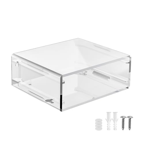 Rudiaoa Haltbarkeit Acrylmontagehalterung Für Wandmontage Hülle Schalen Designs Für Mehreren Platzierung Und Sichert Sich Für Die Passform von Rudiaoa