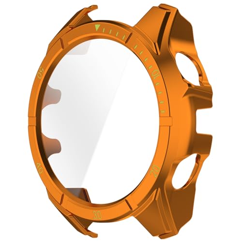 Rudiaoa Kratzerfestes Schutzschutz Hartschale Für Tactix 8 47 Mm/51 Mm Solar 51mm Smartwatch Easy Installation von Rudiaoa