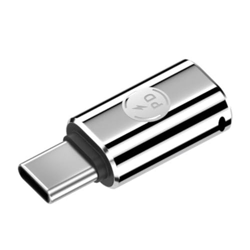 Rudiaoa Ladekonverter-Adapter, Lade- und Datenübertragung, Typ-C-Ladeadapter für 8-poligen auf Typ-C-Stecker-Adapter Rudiaoa Ladekonverter-Adapter, Lade- und Datenübertragung, Typ-C-Ladeadapter für 8-poligen auf Typ-C-Stecker-Adapter von Rudiaoa