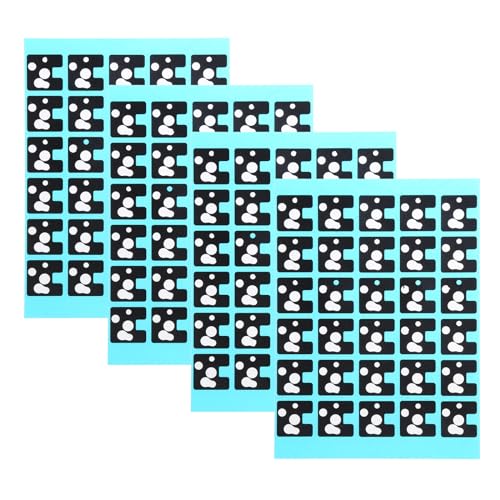 Rudiaoa Mechanische Tastatur-Pads, Schaftpuffer Poron-Schaumstoff-Pads, Hot-Plug/Lötversion, 120 Stück pro Packung von Rudiaoa