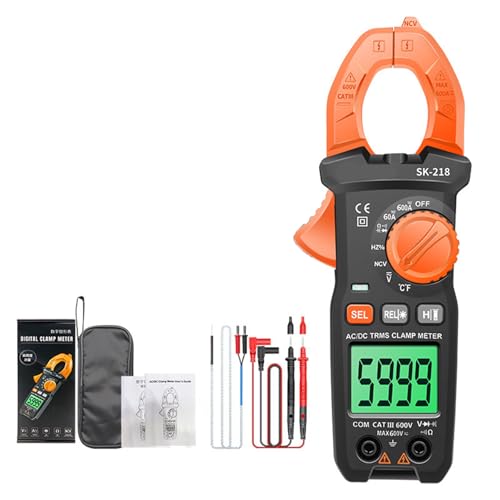 Rudiaoa SK218 Hoher Genauigkeit Multimeter 600A Klemmmessgerät Mit LED Taschenlampe Und Datenretention Für Elektriker Rudiaoa SK218 Hoher Genauigkeit Multimeter 600A Klemmmessgerät Mit LED Taschenlampe Und Datenretention Für Elektriker von Rudiaoa