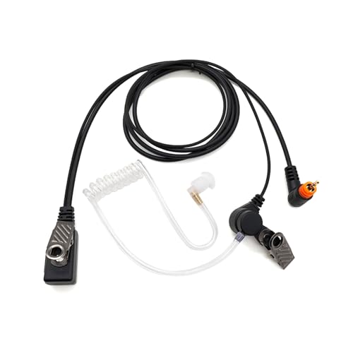 Rudiaoa Walkies Talkies Headsets mit Mikrofon für SL1M SL2M SL1K SL2K SL300 SL500 SL1600 SL2600 SL4000 Air Tube Ohrhörer von Rudiaoa