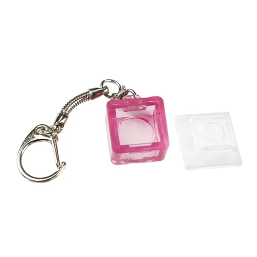 Schaltertester, transparenter Schlüsselanhänger mit DSA-Tastenkappe zum Testen mechanischer Tastaturschalter, Stressabbau-Spielzeug Schaltertester, transparenter Schlüsselanhänger mit DSA-Tastenkappe zum Testen mechanischer Tastaturschalter, Stressabbau-Spielzeug von Rudiaoa