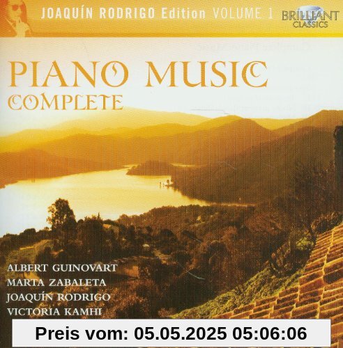 Joaquin Rodrigo: Complete Piano Music von Rudolf Barshai
