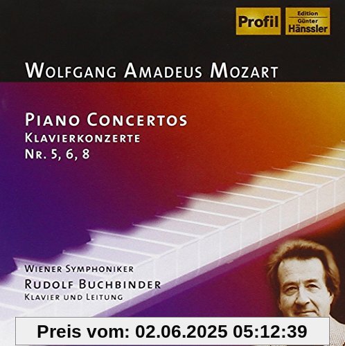Klavierkonzerte Nr. 5, 6+8 von Rudolf Buchbinder