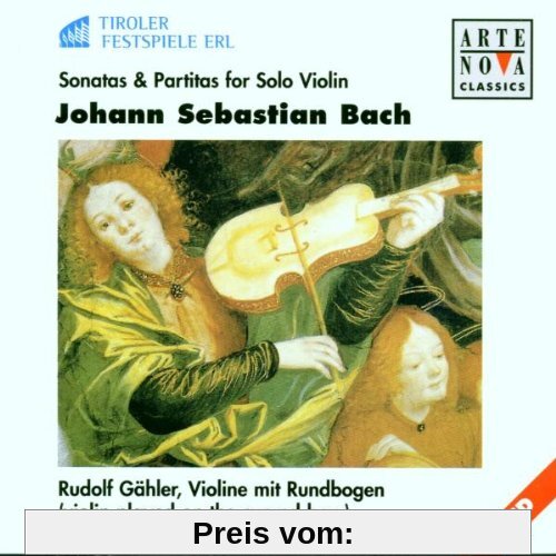 Sonatas and Partitas for Solo Violin [DOPPEL-CD] von Rudolf Gähler