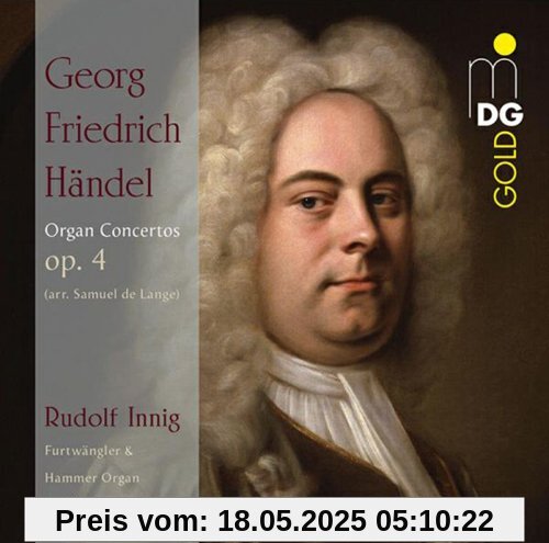 Händel: Orgelkonzerte (Bearb. Von Samuel de Lange) von Rudolf Innig