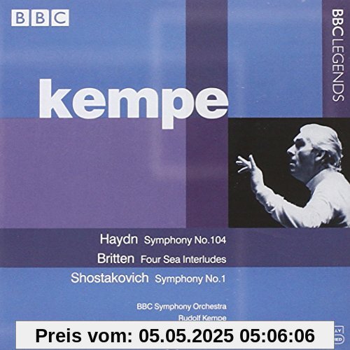 Kempe Dirigiert Haydn/Britten/+ von Rudolf Kempe