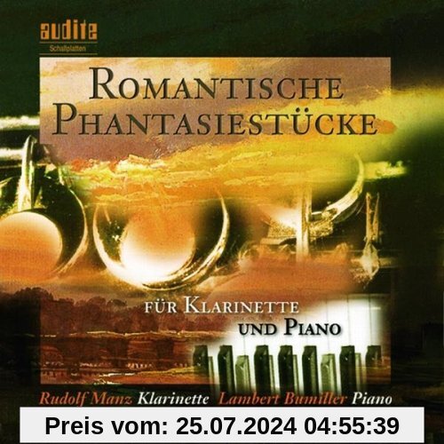 Romantische Fantasiestücke für Klarinette und Klavier von Rudolf Mauz