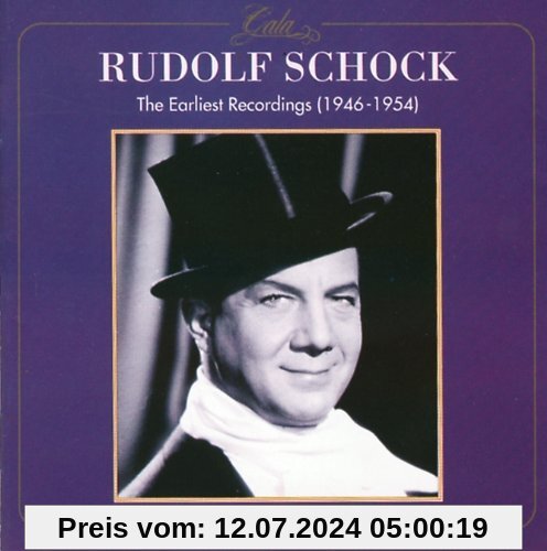 Earliest Recordings 1946-54 von Rudolf Schock