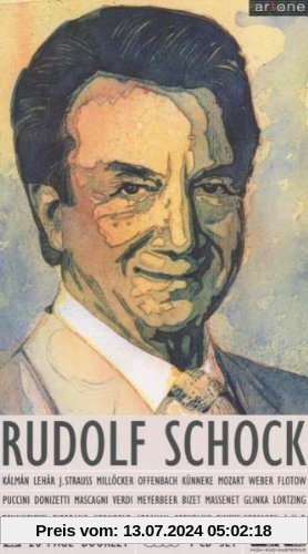 Rudolf Schock - Ein Porträt - 4CD-Set in Buchformat von Rudolf Schock