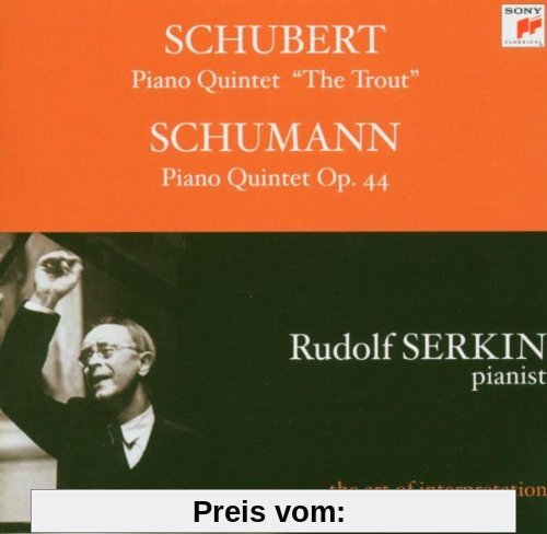 Franz Schubert (1797-1828)-Robert Schumann (1810 von Rudolf Serkin