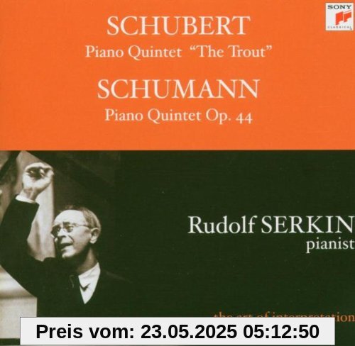 Franz Schubert (1797-1828)-Robert Schumann (1810 von Rudolf Serkin