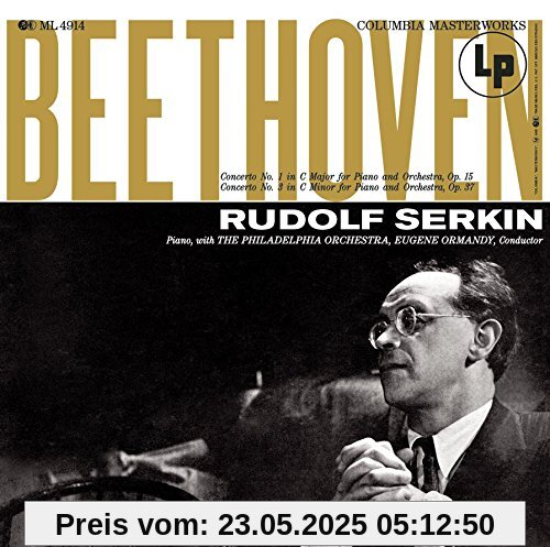 Klavierkonzert Nr. 1, Op. 15/ Nr. 3 Op. 37 Klavierkonzert Nr. 1, Op. 15/ Nr. 3 Op. 37 von Rudolf Serkin