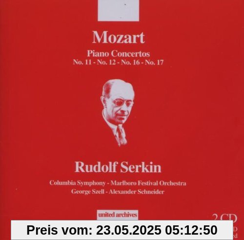 Klavierkonzerte 11/12/16/17 Klavierkonzerte 11/12/16/17 von Rudolf Serkin