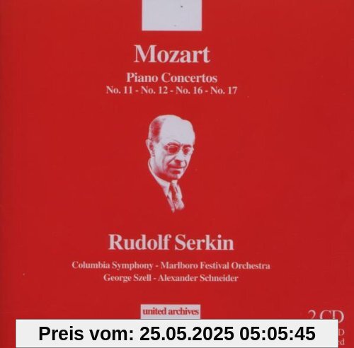 Klavierkonzerte 11/12/16/17 von Rudolf Serkin