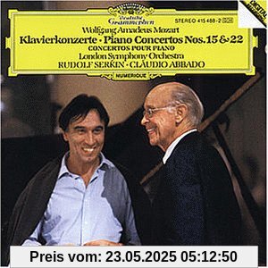 Klavierkonzerte 15 und 22 Klavierkonzerte 15 und 22 von Rudolf Serkin
