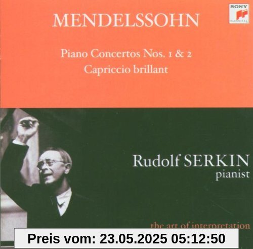 Klavierkonzerte Klavierkonzerte von Rudolf Serkin