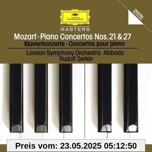 Masters - Mozart: Piano Concertos 21 & 27 Masters - Mozart: Piano Concertos 21 & 27 von Rudolf Serkin