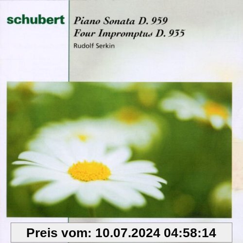 Piano Sonata No.20 Impromptu von Rudolf Serkin