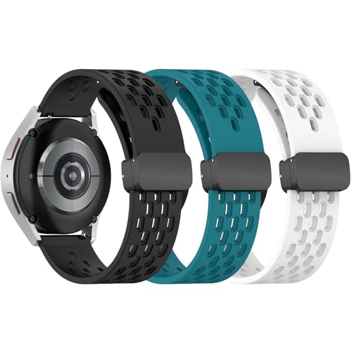 RuenTech Kompatibel für Polar Vantage V3/Vntage M/Vantage M2 Armband, 22mm Sport Soft Silikonarmband Uhrenarmbänder für Polar Grit X/Grit X Pro/Grit X2 Pro Zubehör (3er Pack C) von RuenTech