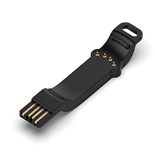 RuenTech Ladegerät Adapter für Polar Unite，USB Ladekabel Strom Ständer Kompatibel mit Polar Unite Ersatzladegerät Zubehör (Schwarz) von RuenTech