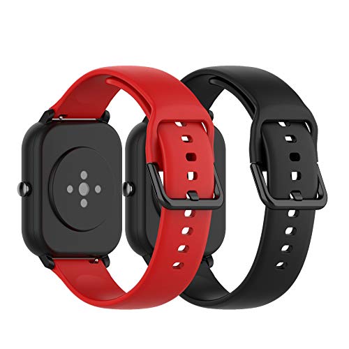 Ruentech Ersatz-Armband aus Silikon für Amazfit GTS von RuenTech