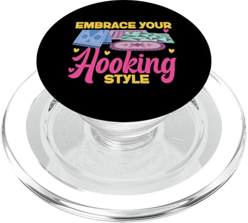 Teppichhaken: Umarmen Sie Ihren Hakenstil für Frauen PopSockets PopGrip für MagSafe Teppichhaken: Umarmen Sie Ihren Hakenstil für Frauen PopSockets PopGrip für MagSafe von Rug Hooking and Rug Making Designs For Women