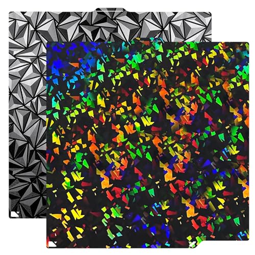 RugooSpink Bauplatte für Elegoo Centauri Carbon 270x261MM Beheiztes Bett Baublech Feder Stahlblech Bauplatte PEO + H1H Plattform Abnehmbares Druckerbett für Elegoo 3D-Drucker von RugooSpink