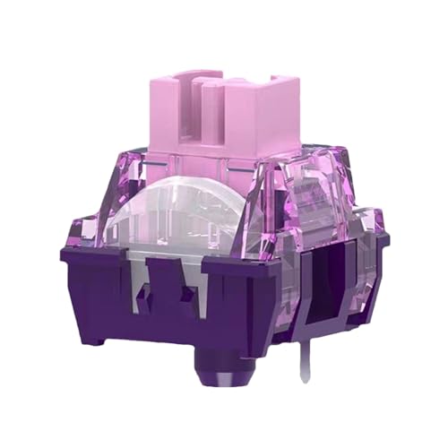 Ruhnjyg Lavendel Lila Schalter, Schlüsselschalter für Tastatur,Taktile Tastaturschalter Lila - -Schalter für mechanische Tastaturen, Leichter Druck, reaktionsschnell für Frauen und Männer Ruhnjyg Lavendel Lila Schalter, Schlüsselschalter für Tastatur,Taktile Tastaturschalter Lila - -Schalter für mechanische Tastaturen, Leichter Druck, reaktionsschnell für Frauen und Männer von Ruhnjyg