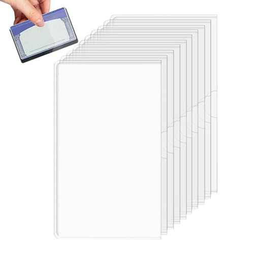 Ruhnjyg Social Security Card Protector Sleeve - Waterproof Social Security Medicare Card Protector,Multi-Functional Slim Business Accessories Drivers License Protection Case for Friends Students Ruhnjyg Social Security Card Protector Sleeve - Waterproof Social Security Medicare Card Protector,Multi-Functional Slim Business Accessories Drivers License Protection Case for Friends Students von Ruhnjyg