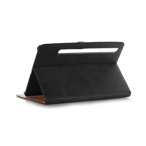 RuiRdot Book Case für Galaxy Tab S9 11 Zoll, Slim Folio Stand Schutzhülle Tablet Cover mit Kartenfächern Cover für Galaxy Tab S9 11 Zoll (Schwarz) von RuiRdot