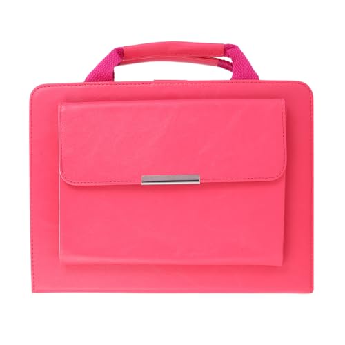 RuiRdot Wallet Tasche Für iPad 9. Gen, Wallet Pocket Stand Trageriemen Schutzhülle für iPad 7/8/9 Gen 10.2''/iPad Air 3rd/iPad Pro 10.5'' (Hot Pink) von RuiRdot