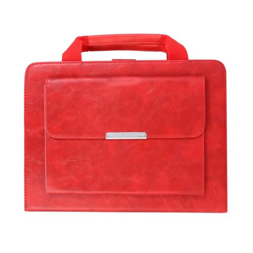 RuiRdot Wallet Tasche Für iPad Pro 9.7'', Wallet Pocket Stand Trageriemen Schutzhülle für 9.7 Zoll iPad 9.7 5th/6th Generaion,Air 1/2 (Red) von RuiRdot