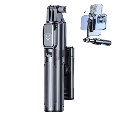 Tragbarer Selfie Stick,Tragbares Selfie-Stativ | Handyhalter mit Stativfunktion und kabelloser Fernbedienung für Outdoor-Sport Gruppenfotos Live-Streaming Actionkameras Stabilisator Tragbarer Selfie Stick,Tragbares Selfie-Stativ | Handyhalter mit Stativfunktion und kabelloser Fernbedienung für Outdoor-Sport Gruppenfotos Live-Streaming Actionkameras Stabilisator von Ruilonghai