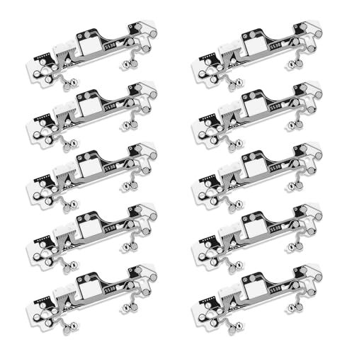 Ruimou10Stück Flexible Controller-Membran leitfähige Folie, Griff-Tastatur Reparatur-Pads, kompatibel mit PS5 BDM-030/V3 Dualsense Controller Ruimou10Stück Flexible Controller-Membran leitfähige Folie, Griff-Tastatur Reparatur-Pads, kompatibel mit PS5 BDM-030/V3 Dualsense Controller von Ruimou