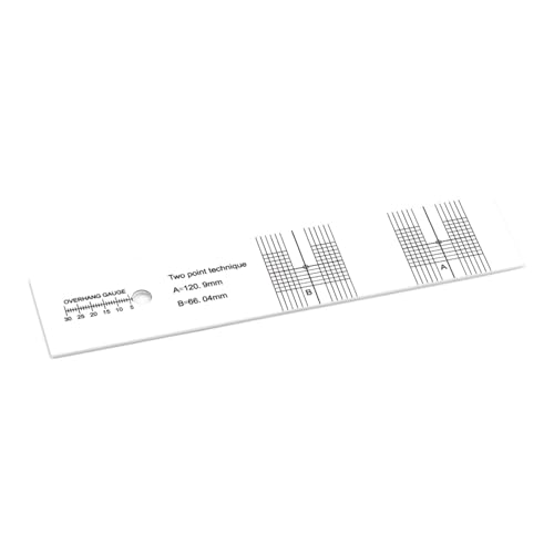 Pickup Kalibrierungsdistanzmesser Tragbare Kartuschen Ausrichtung Protractor Tool Vinyls Rekord Player Acrylmesser Lineal Pickup Kalibrierungsdistanzmesser Tragbare Kartuschen Ausrichtung Protractor Tool Vinyls Rekord Player Acrylmesser Lineal von Ruiogoe