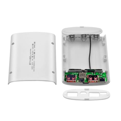 Power Banken Umfasst Gehäuse Vom Typ C & USB Anschluss Schnellkosten Power Banken Hülle Einfach Zu Tragen Für 8x18650 Batterien Power Banken Umfasst Gehäuse Vom Typ C & USB Anschluss Schnellkosten Power Banken Hülle Einfach Zu Tragen Für 8x18650 Batterien von Ruiogoe