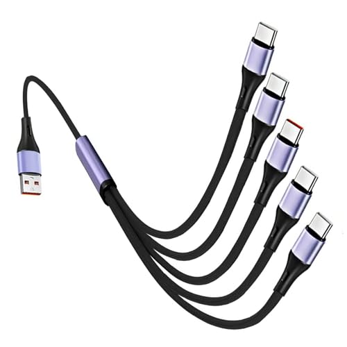 Ruiogoe Nylon Geflochten 66 W USB Ladekabel Nylon Metallladungen Unterstützt Schnelle Auf Dem Typ C Anschluss Für Mehrere Geräte von Ruiogoe