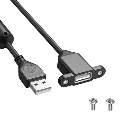 Ruiogoe USB 2.0 Frontplatten Header Männlich Zu USB 2.0 Weiblicher Splitter Mainboard Header Verlängerungskabeladapter Mit Schraubenplatte Ruiogoe USB 2.0 Frontplatten Header Männlich Zu USB 2.0 Weiblicher Splitter Mainboard Header Verlängerungskabeladapter Mit Schraubenplatte von Ruiogoe